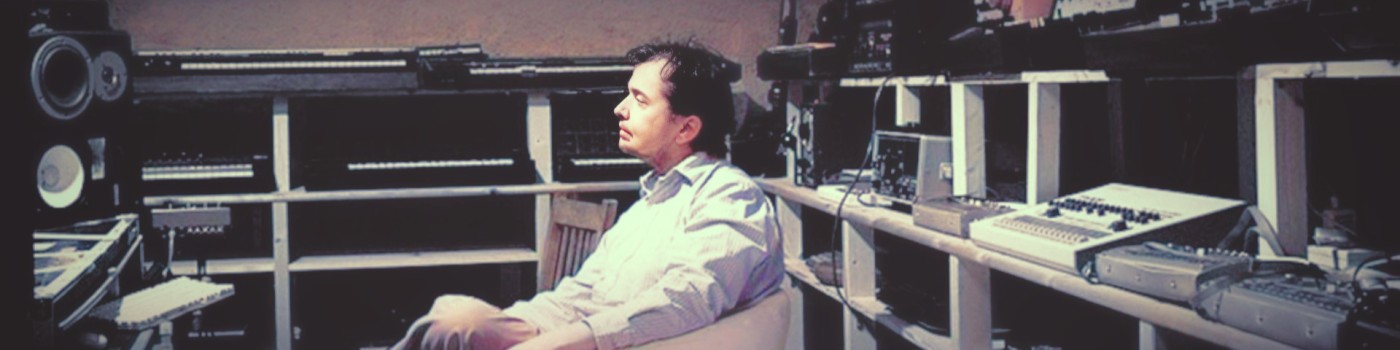 James Sanger at work in the studio